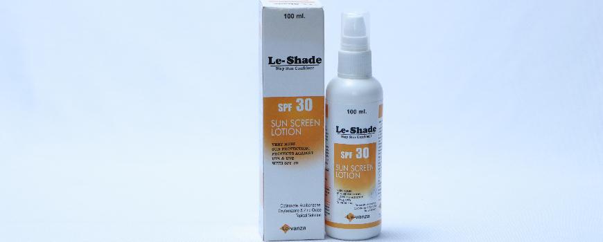Le-shade Sunscreen Lotion